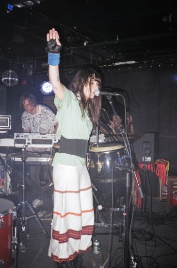 Gang Gang Dance, photo by Nicole Ondre Gang Gang Dance, photo by Nicole Ondre