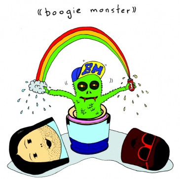 Boogie Monster - Illustration by TJ Reynolds Boogie Monster - Illustration by TJ Reynolds