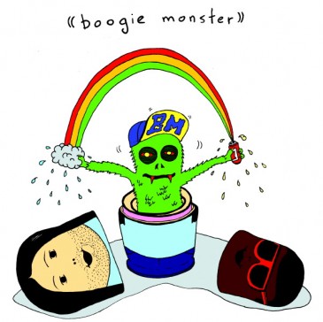 Boogie Monster - Illustration by TJ Reynolds