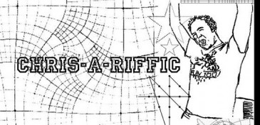 Chris-a-Riffic, art by Monashee Sun Chris-a-Riffic, art by Monashee Sun