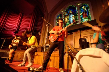 Deerhoof at Central United by Steve Louie
