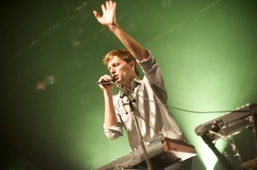 Cut Copy at Vogue Cut Copy | photo by Steve Louie