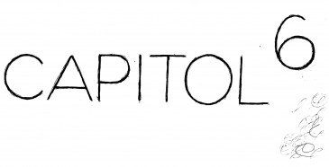 Capitol 6 - lettering by Jaz Halloran lettering by Jaz Halloran