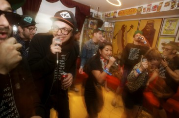 Too High Crew at Tubby Dog | | Photo by Steve Louie