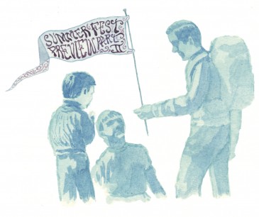 Summer Fest - illustration by Mark Hall-Patch illustration by Mark Hall-Patch