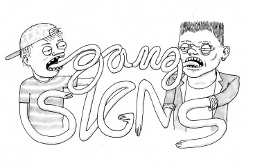 Gang Signs - illustration by Joel Rich illustration by Joel Rich