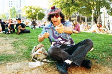 Nardwuar - photo by Jade Su Nardwuar the Human Serviette! | | photo by Jade Su