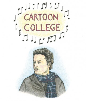 Cartoon College - illustration by Britta Bacchus illustration by Britta Bacchus
