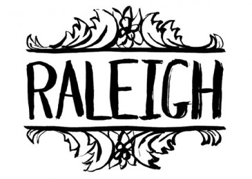 Raleigh - lettering by Anne Emberline