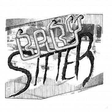 Babysitter - lettering by Janine Prevost