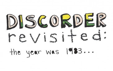 discorder revisited - lettering by Mel Zee