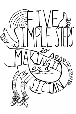 5 simple steps - illustration by Gina MacKay
