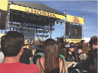 Devendra Banhart at the Honda (Bigfoot) stage