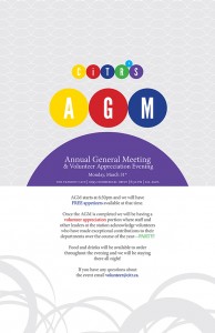 Annual General Meeting Poster