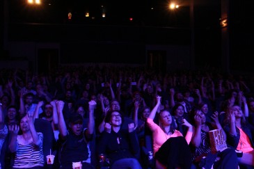 Improv Against Humanity audience || photo by Brennan Brosseau