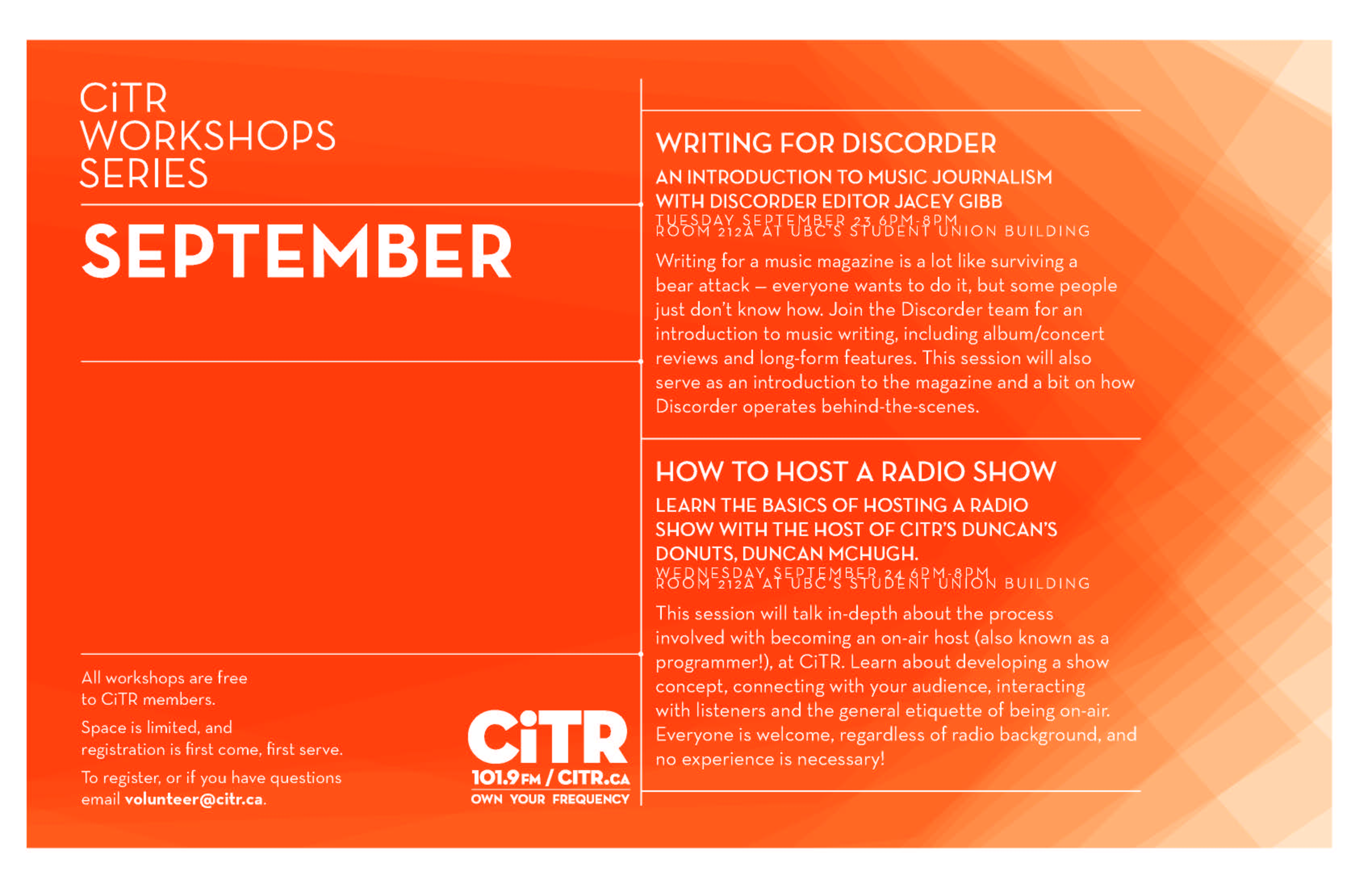 workshops-sept