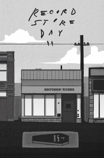 2015_discorder_RECORD STORE DAY_Full page_Ilustration_BW_Final