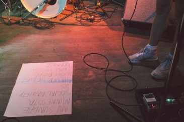 The Courtneys Set List || Photo by Lauren Ray