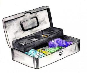 Illustration for Alison Sadler for Discorder Magazine