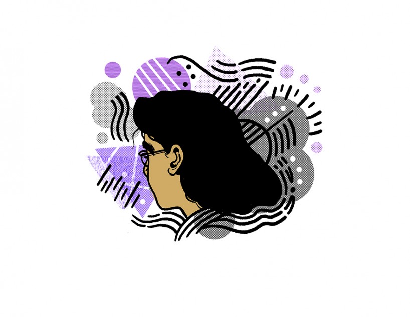 Graftician | Illustration by Karl Ventura for Discorder Magazine