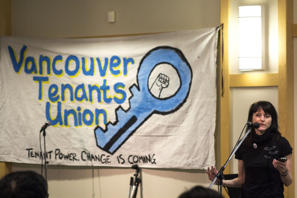 Vancouver Tenants Union | Photography Courtesy of Kelly Yorke