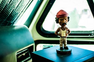 Pushing entrepreneurial grounds and collecting bobble heads. All in a days work. || Photography by Luis E. Busca for Discorder Magazine